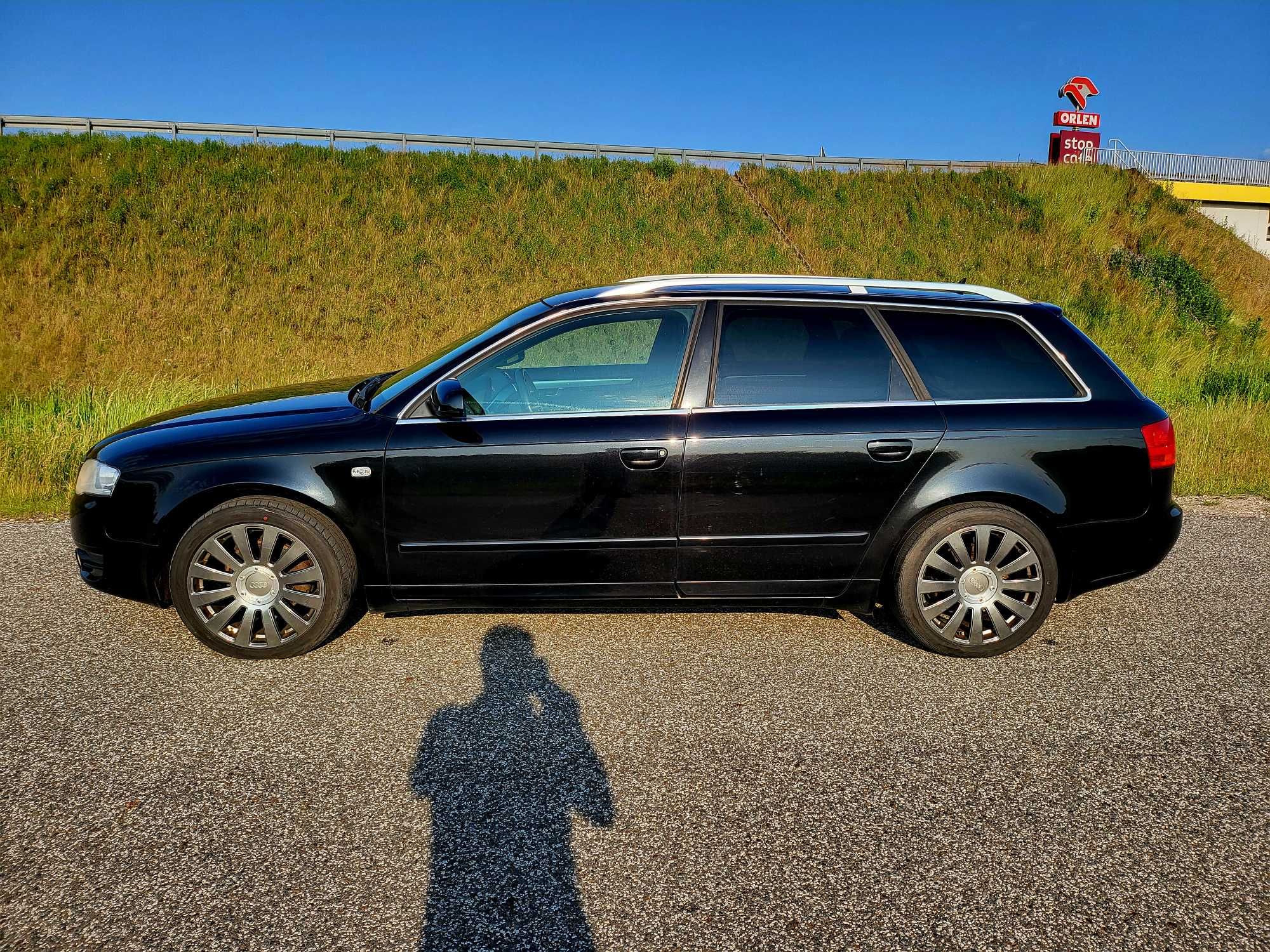 AUDI A4 2.0 tdi automat klima lodówka navi grz.fote alu hak SUPER STAN