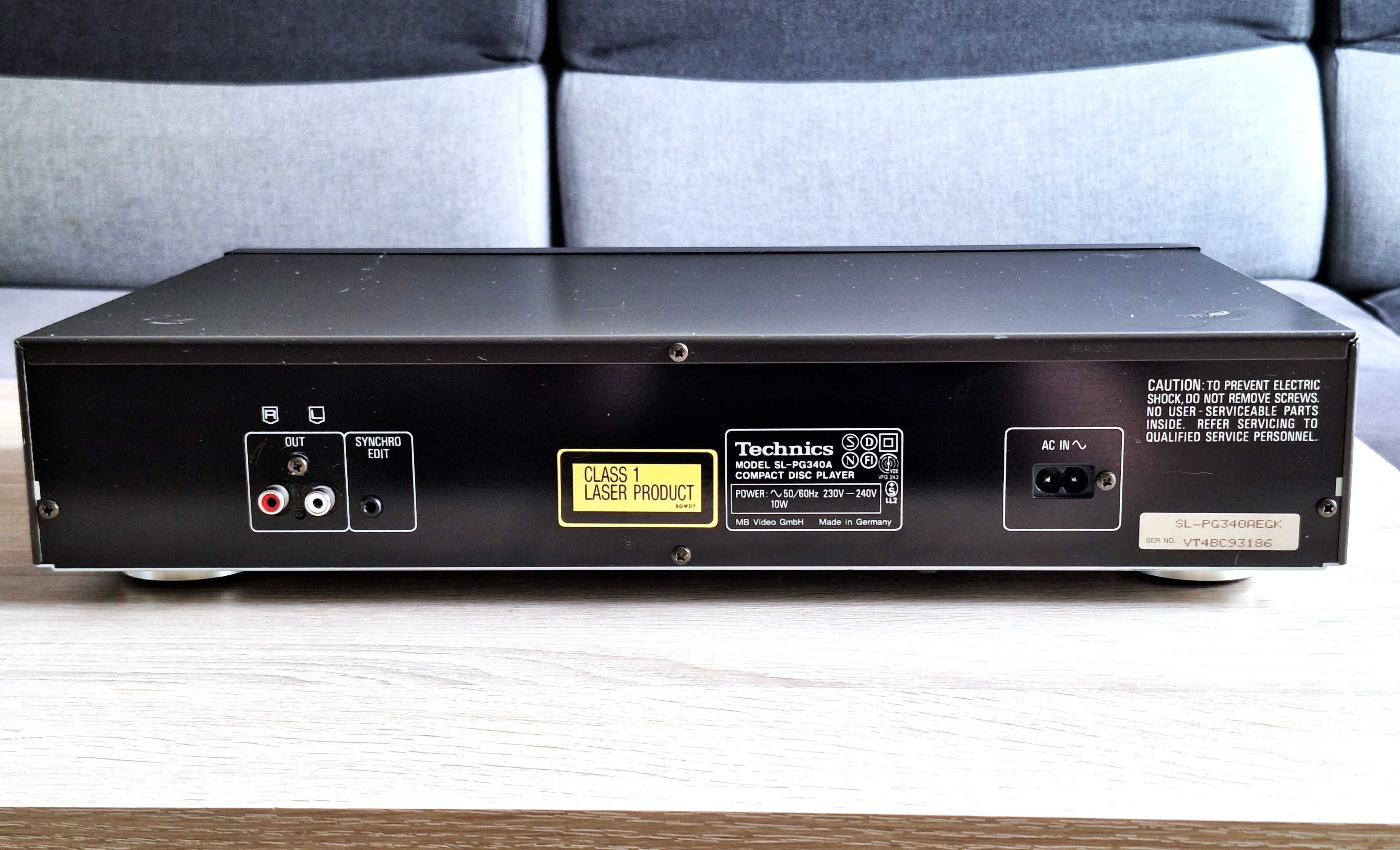 Odtwarzacz CD Technics SL-P6340A