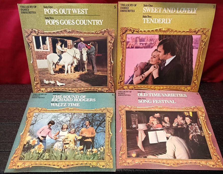 28 LPs de vinil 4 coleções completas