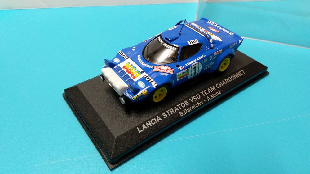 Lancia Stratos Chardonnet/VSD #1: Rallye Monte-Carlo 1980 - esc 1/43