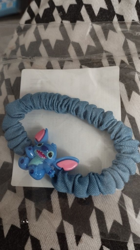 Szczotka do włosów Stitch + gumka że Stitchem