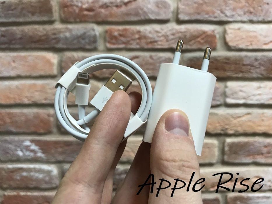 Комплект Блок Зарядка Айфон + Кабель Шнур USB Зарядка Iphone Lightning