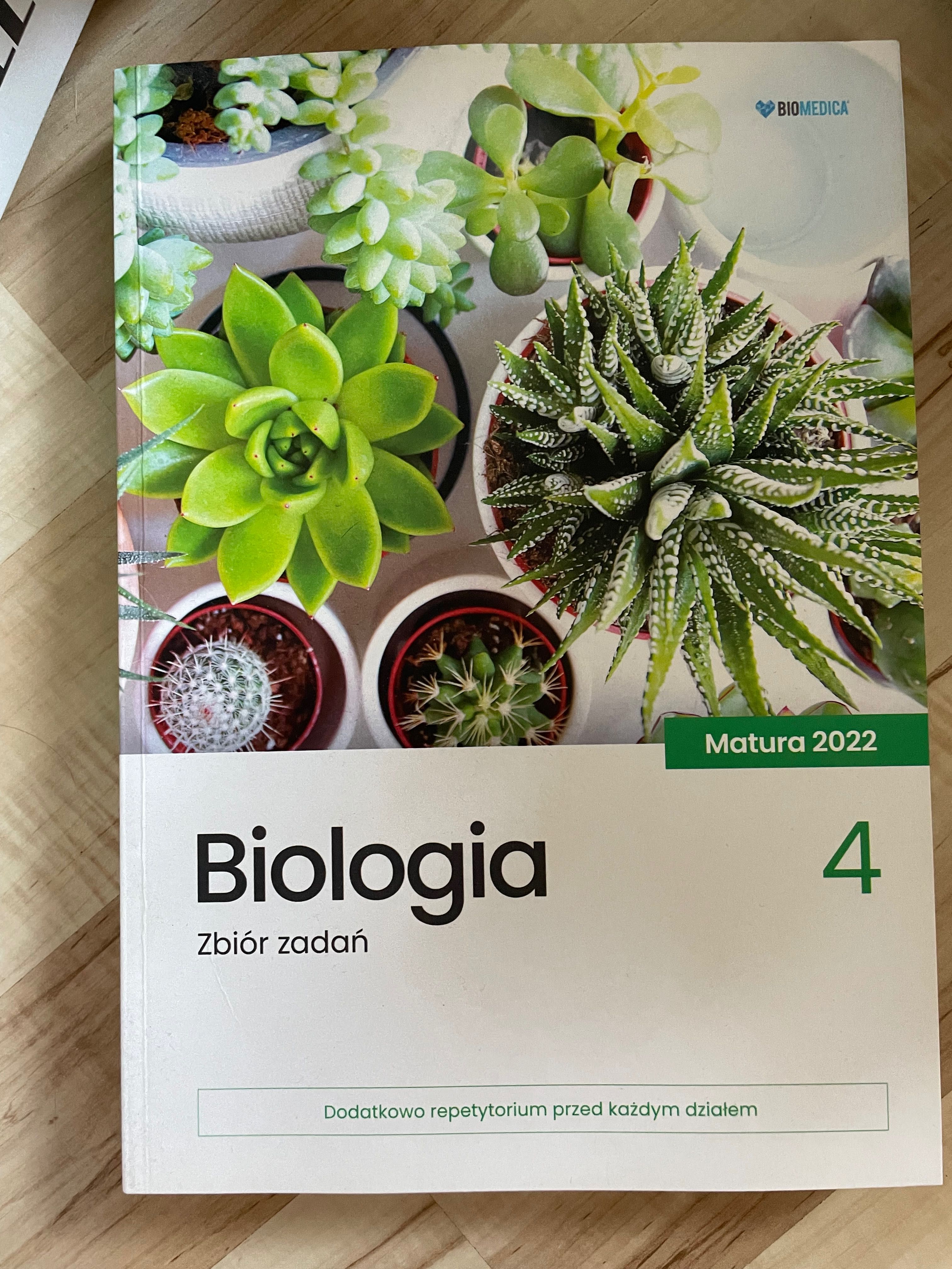 Zbiór zadań z biologii, biomedica 4 tomy