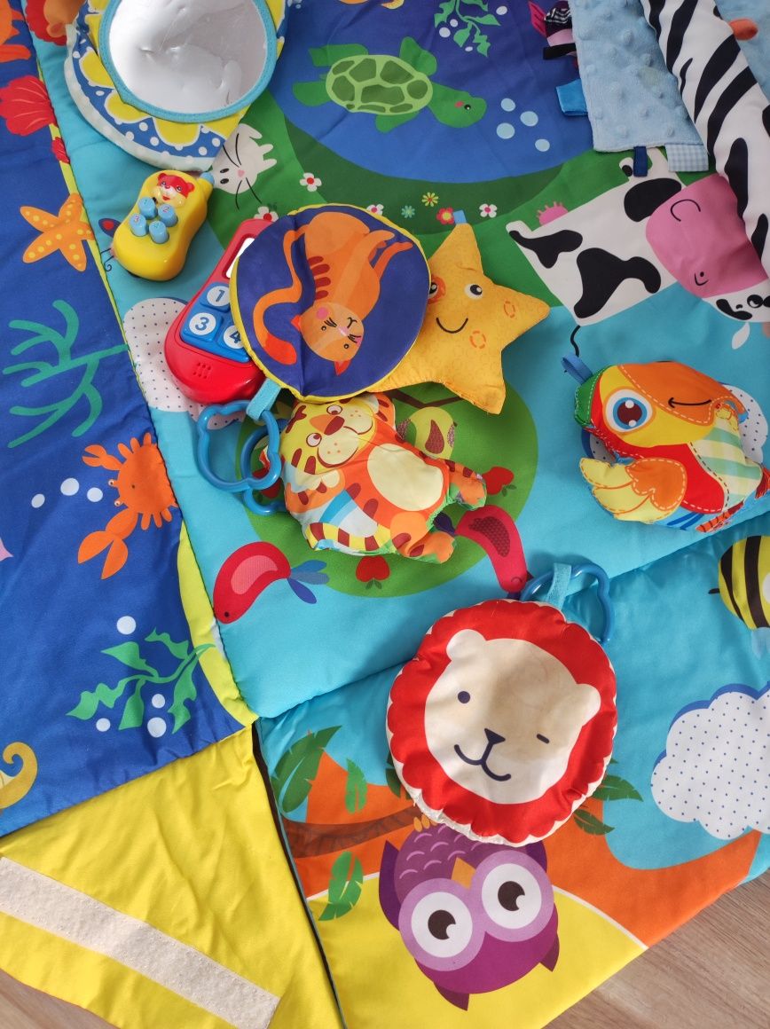 Mata edukacyjna Lionelo Anika 2 w 1

Rozwija zmysły i zdolności manual