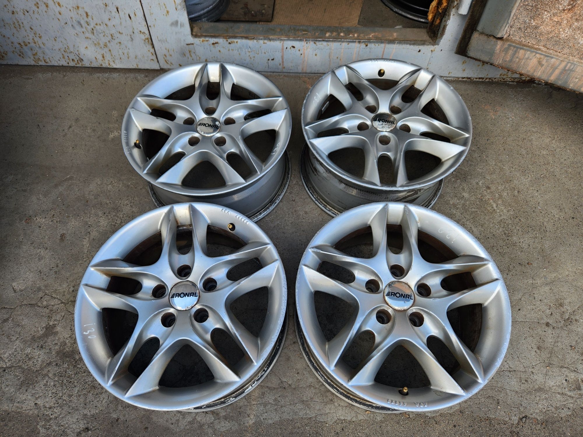 503*Німецькі диски Ronal r16 5×114.3 Nissan Kia Huyndai Renault Mazda