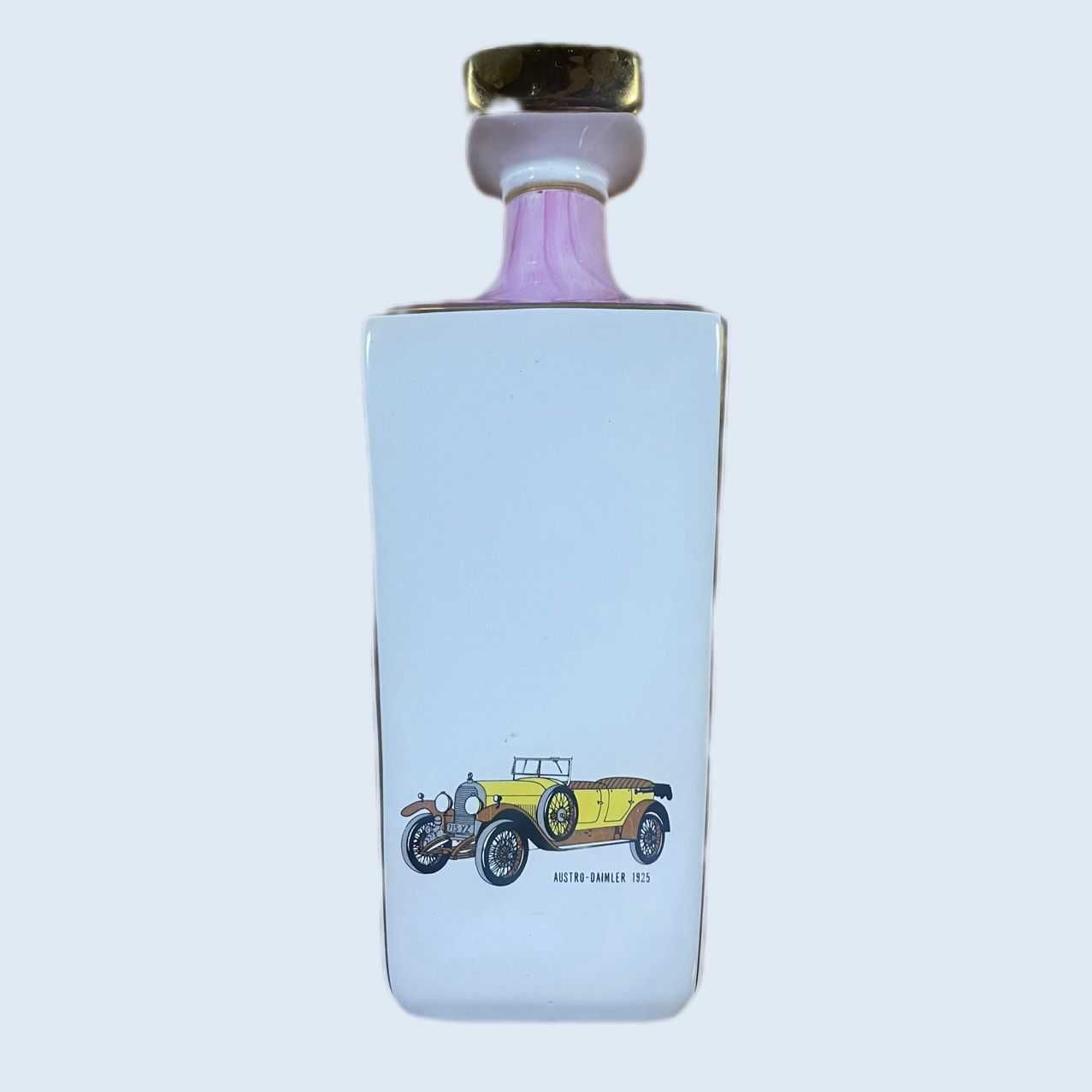 Garrafa Vermouth Motivos Automóveis Antigos Loiça Alcobaça