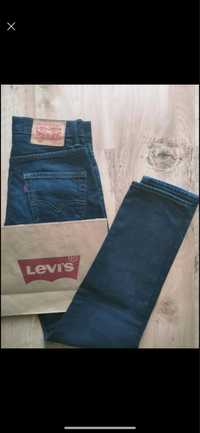 Jak Nowe Levi's 520 granat  27/32 (pas 74cm) wysyłka