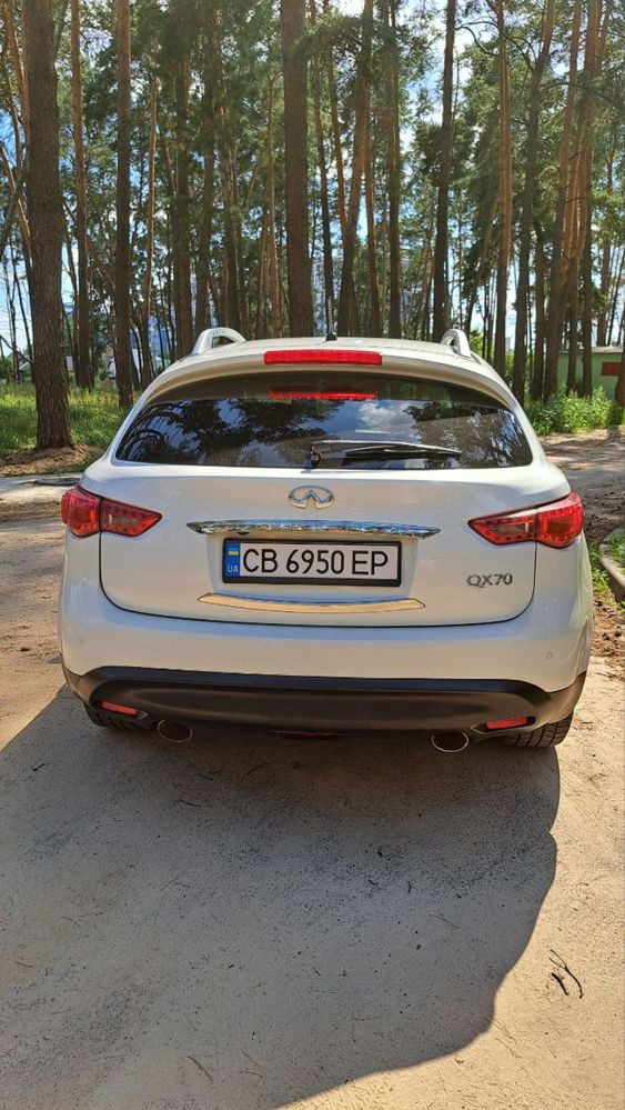 Infiniti QX70 3.7 Гбо 4 Офіційний Продам/обмін