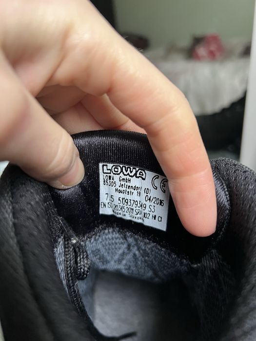 LOWA RENEGADE Work Gore-Tex  Мужские рабочие-военные ботинки/берцы