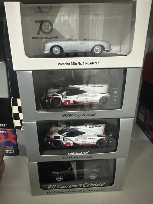 Porsche e outras marcas Minichamps 1:43 apartir dos 30
