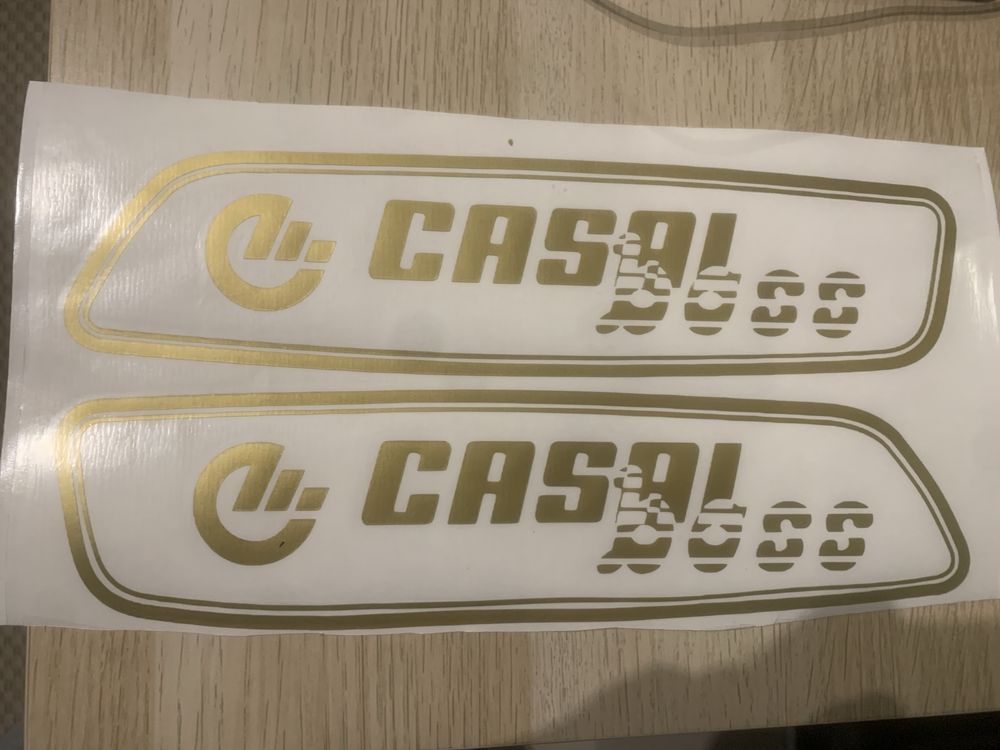 Autocolante deposito Casal BOSS