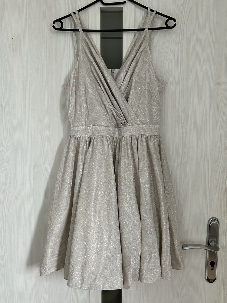 sukienka brokatowa ella boutique