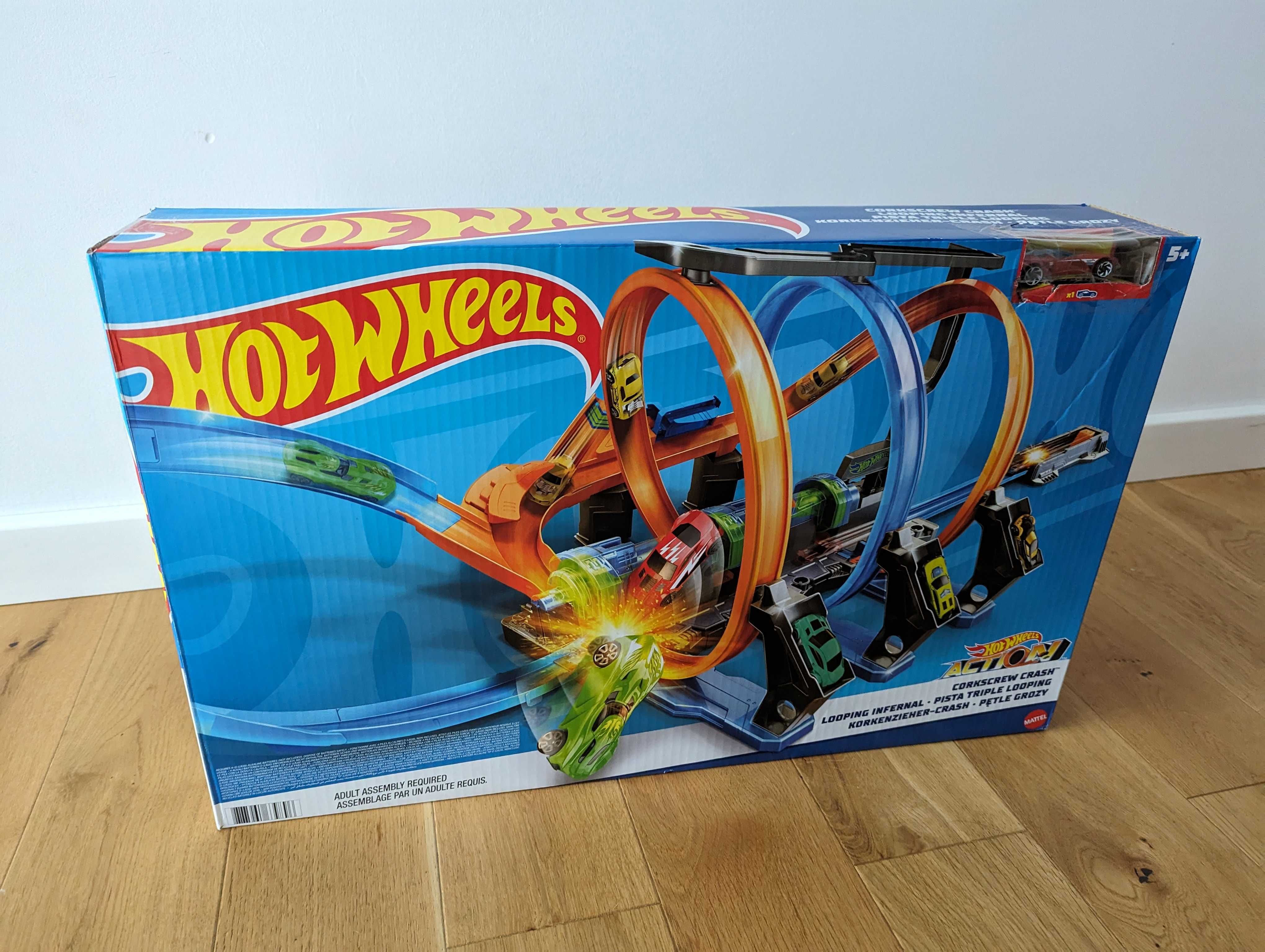 Nówka - Hot Wheels Pętle grozy Zestaw z napędem FTB65