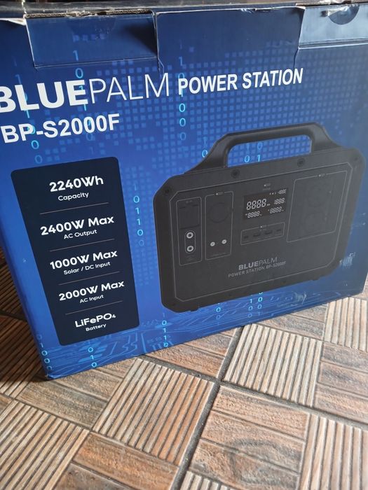 Продам зарядну станцію Powerstation BLUEPALM BP-S2000F 2240 Wh 2400W
