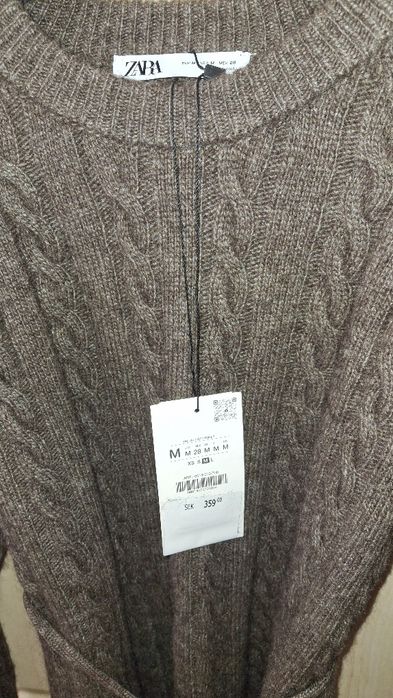 2025 zara светр вовна+вовна яка рМ новий