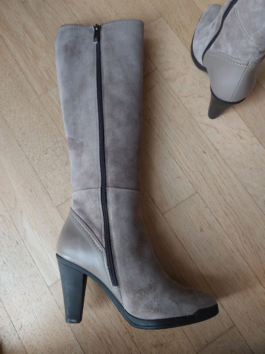 Kozaki skórzane Baldowski roz 37...jak nowe