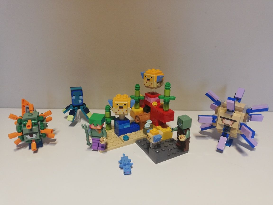 Lego Minecraft rafa akselotl