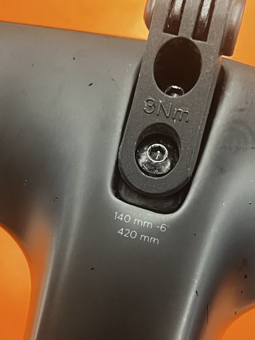 Guiador Aero Black  Inc  -Carbono