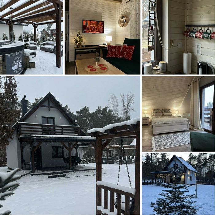 Willa Pod Dębami domek z BALIĄ nad zalewem Chańcza