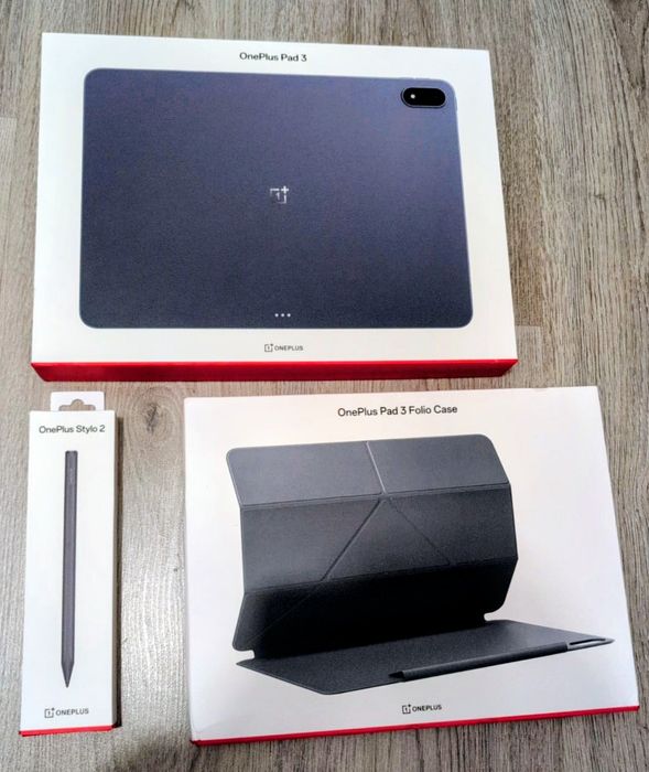 Tablet Oneplus Pad 3 + Caneta Stylo 2 + Capa tudo novo e selado