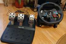 Дротове кермо Logitech G29