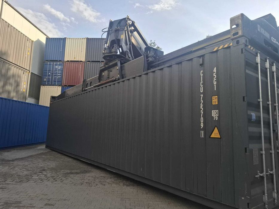Kontener morski 40'HC 12m magazyn nowy One Way