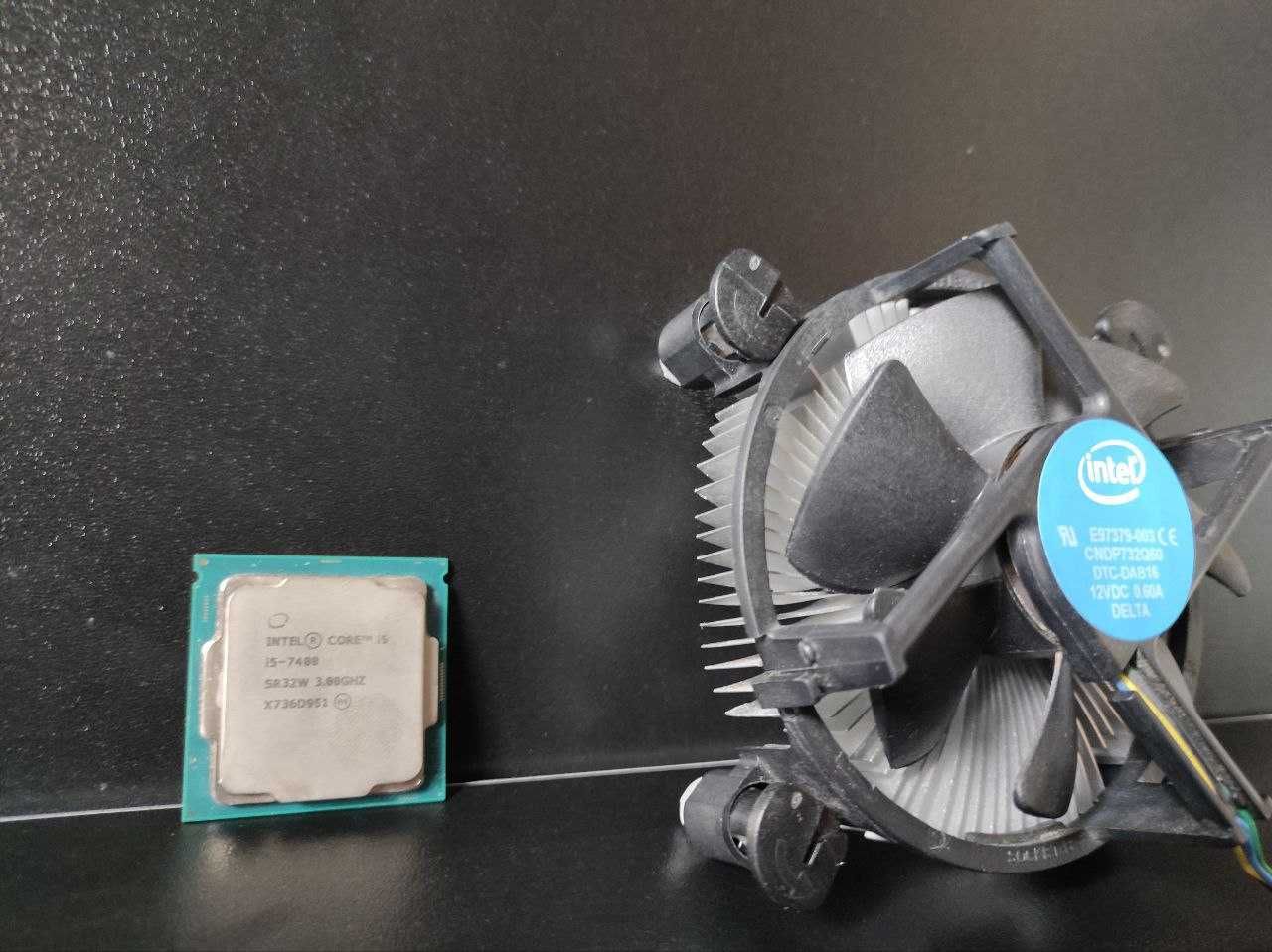 Процессор Intel Core i5-7400 3.0GHz/4 ядра + Куллер В Комплекте