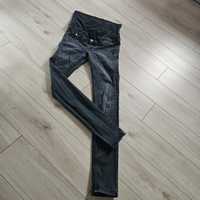 Spodnie szare jeansy ciążowe Hm h&m 38 M