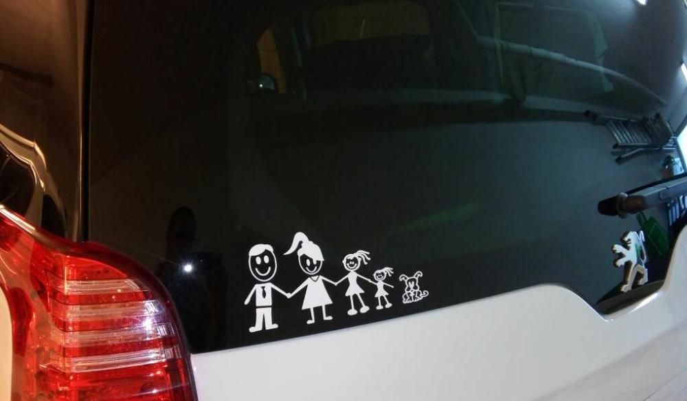 Sticker Família para carro