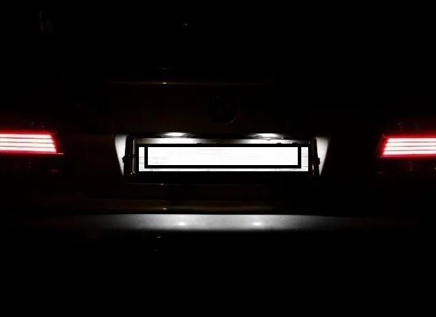 Подсветка номера BMW БМВ mini led диодная E39 E60 E90 E70 F30 E84 Е82