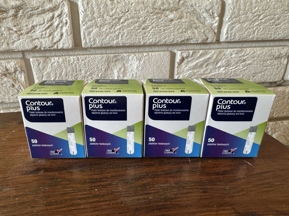 Paski Contur plus, 4 opakowania po 50 szt
