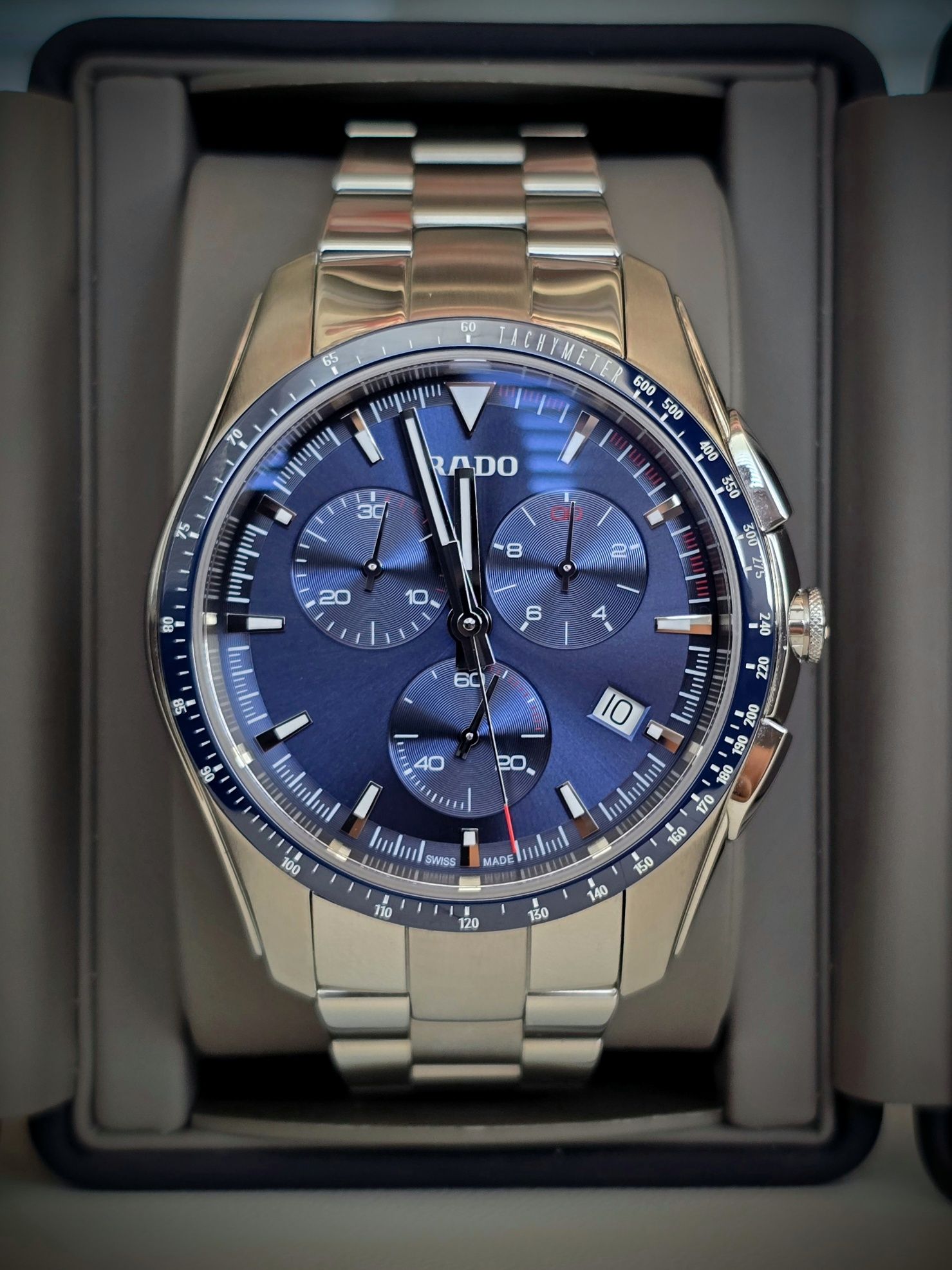 Годинник чоловічий Rado HyperChrome Chronograph 01.312.0259.3.020 R32