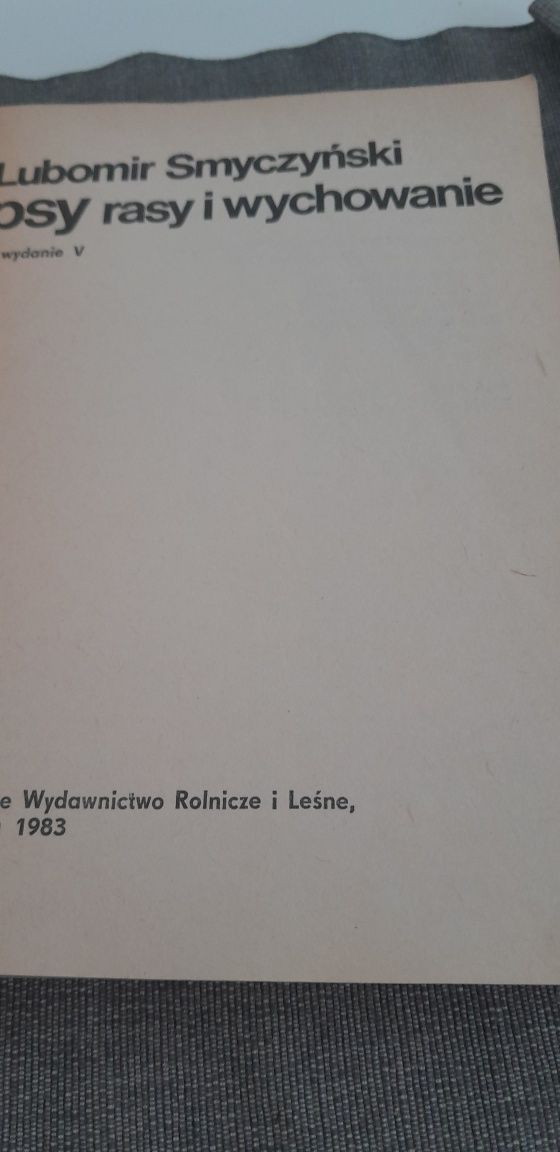 Psy rasy i wychowanie - L.Smyczyński