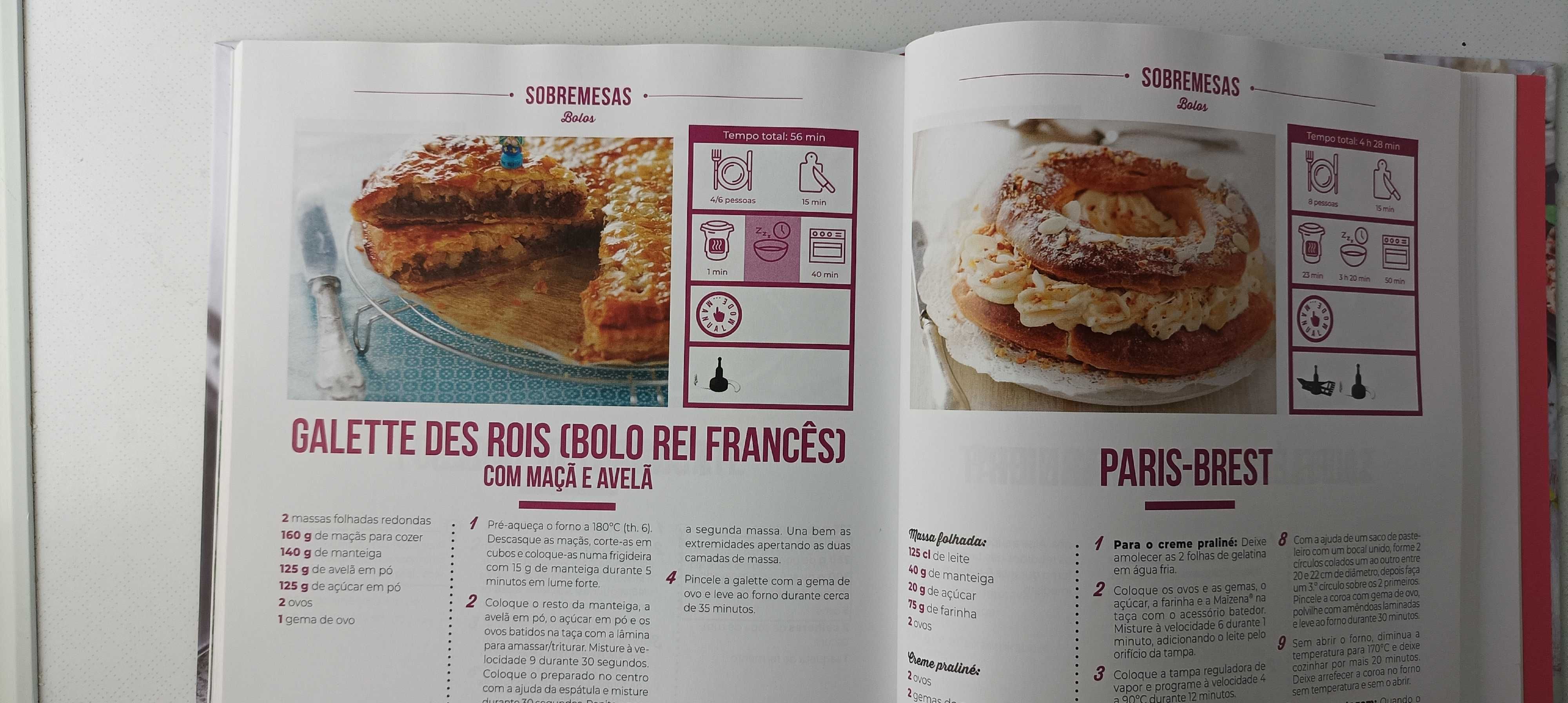 Livro de receitas Moulinex