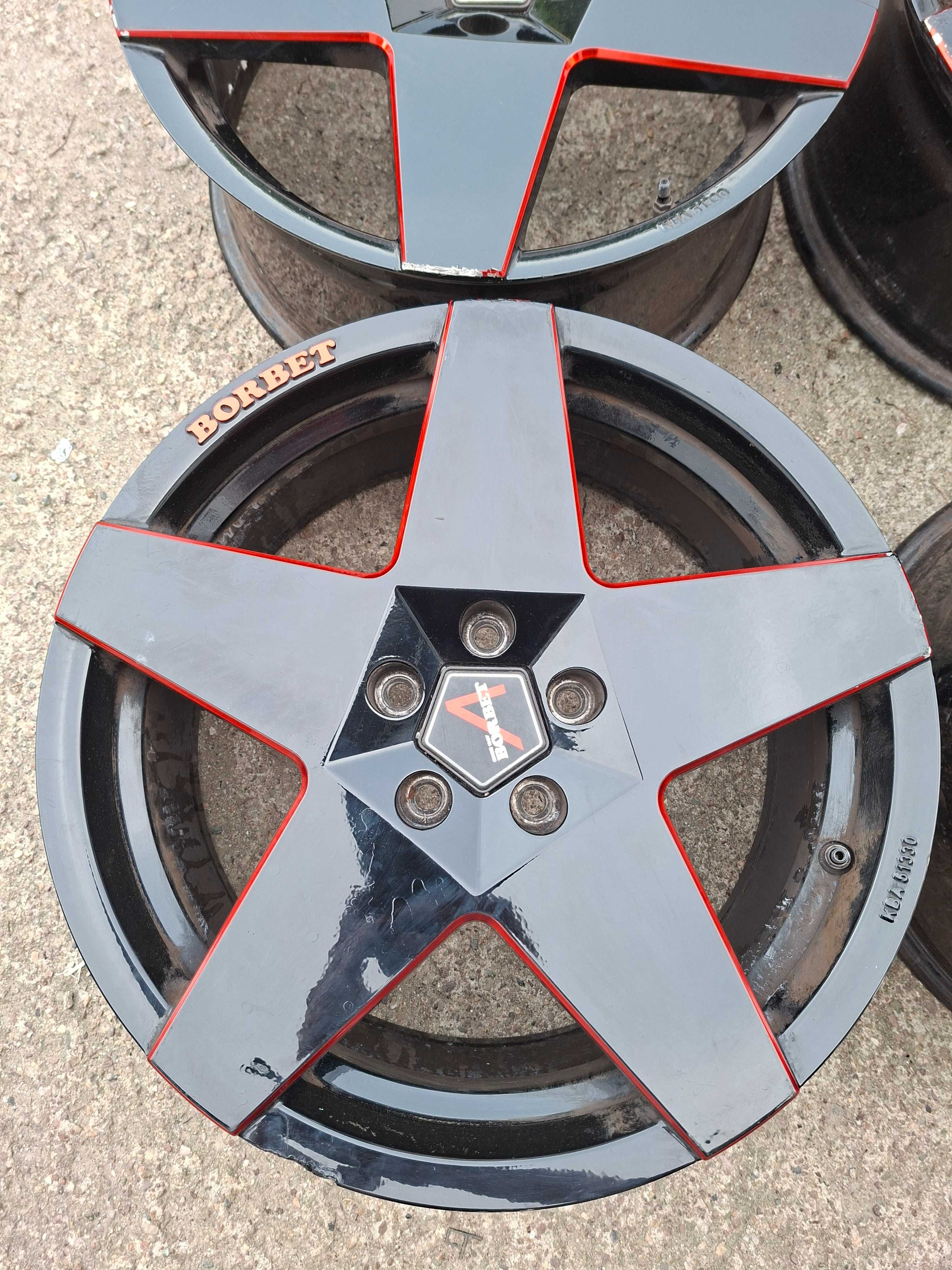 Felgi aluminiowe Borbet A 18 8" 5x112 ET45 Audi Volkswagen komplet