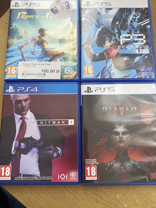 Gry na ps4/ps5.