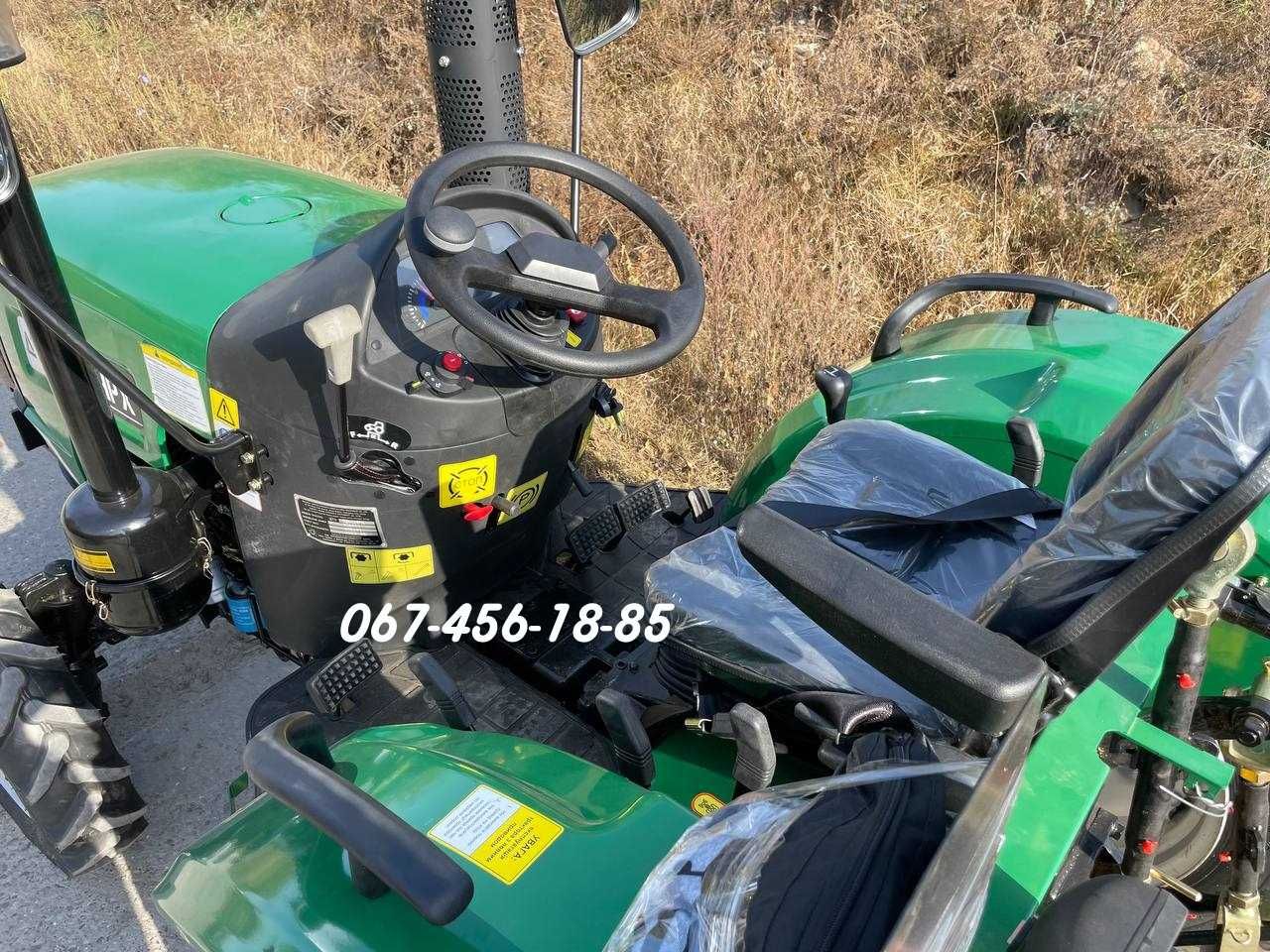 Мінітрактор ДТЗ 5244 HPX Ведучий перед Реверс Широка гума Доставка б/к