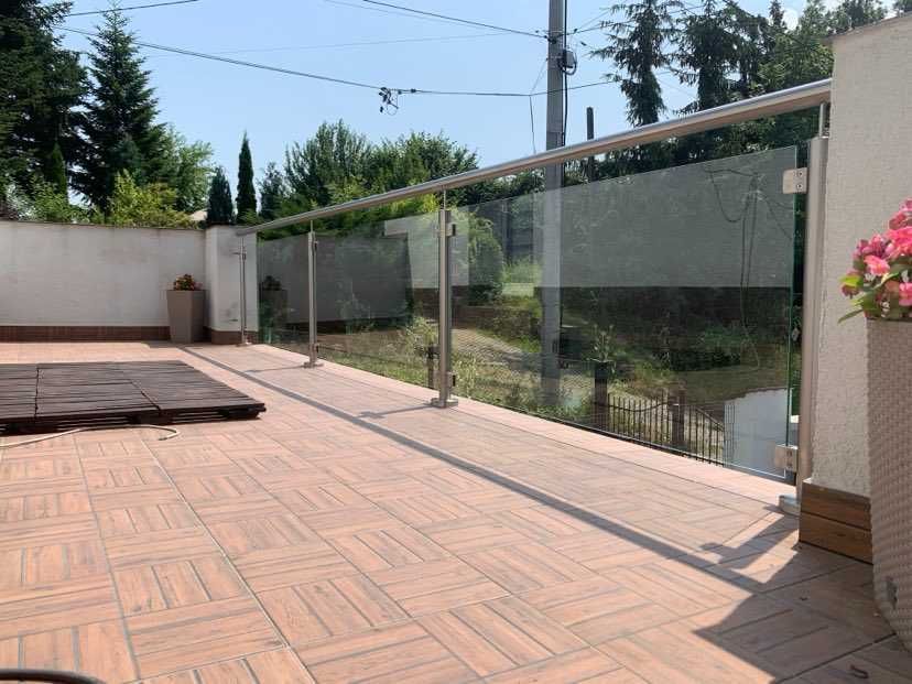 Barierka balustrada nierdzewna balkonowa tarasowa okienna schodowa