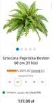 Piękna sztuczna gęsta paproć ostatnie 5szt OKAZJA