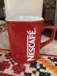 Kubek Nescafe czerwony