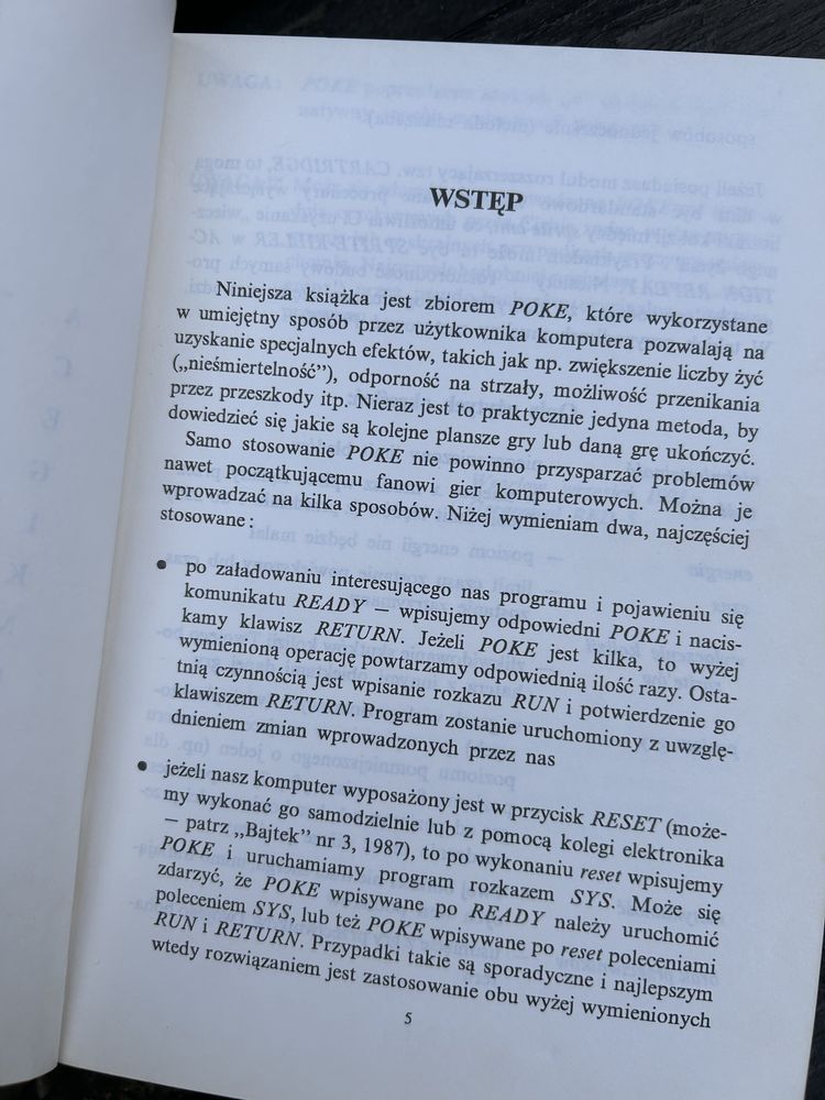Nieśmiertelność w grach commodore c-64