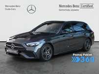 Mercedes-Benz Klasa C C180 AMG Carplay Martwe pole 9G tronic PL FV23%