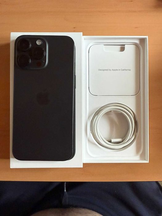 iPhone 15 Pro Max 256Gb Black Titanium Neverlock Ideal Европеец 2шт!