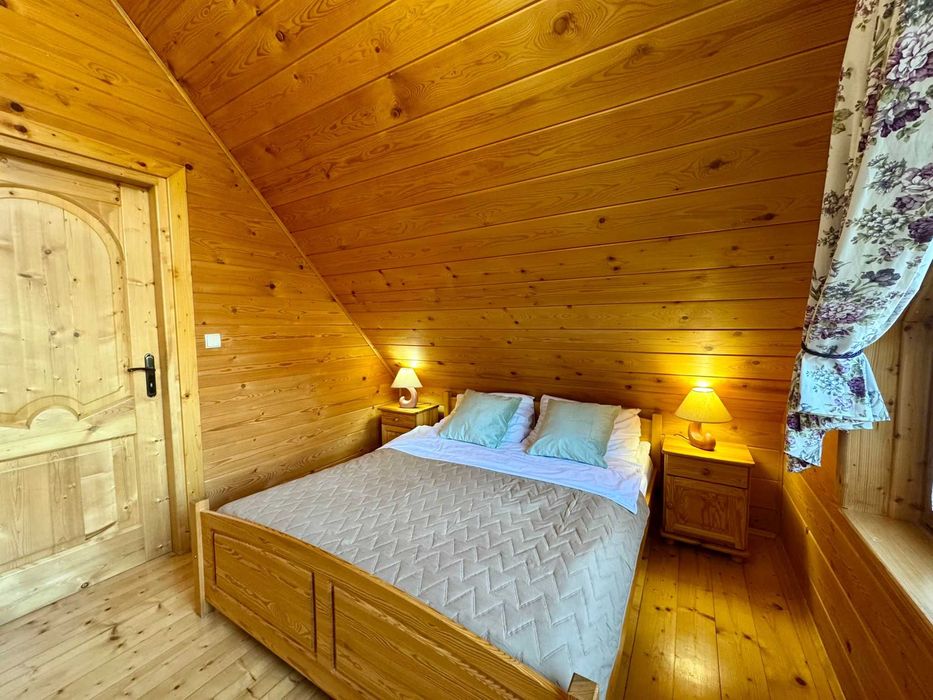 Domek na wynajem z sauna i balią ZADZWON! Quady