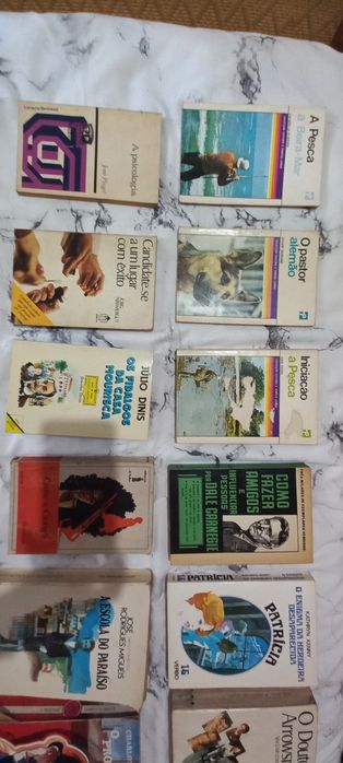 Conjunto Livros Antigos variados