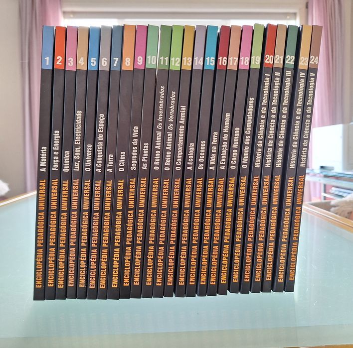 Enciclopédia Pedagógica Universal - Coleção Completa (24 Volumes)