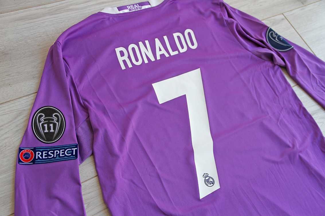 Koszulka REAL MADRYT Finał Cardiff 2017 Adidas #7 Ronaldo