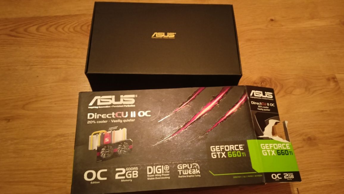 NVIDIA GeForce GTX 660 ti 2gb Asus sprawna