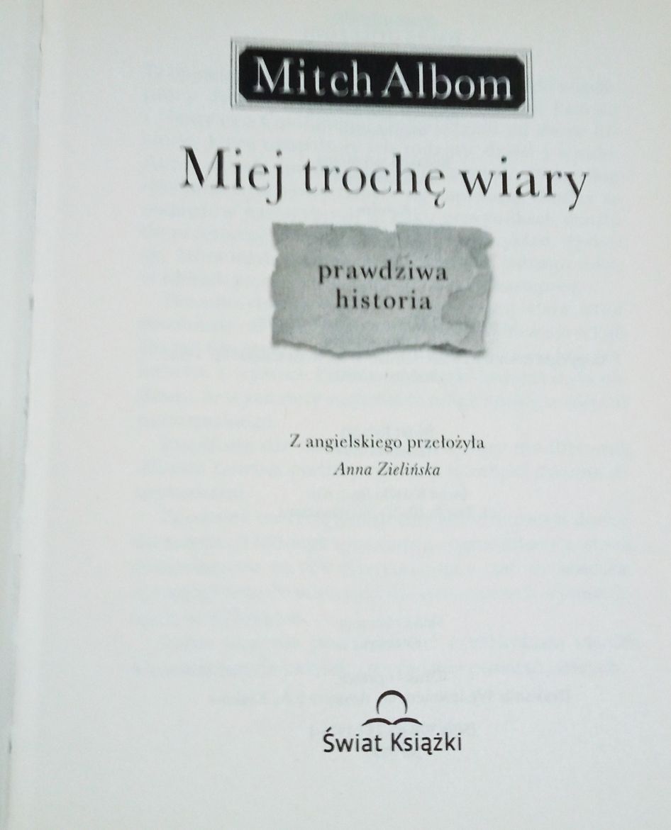 Miej trochę wiary