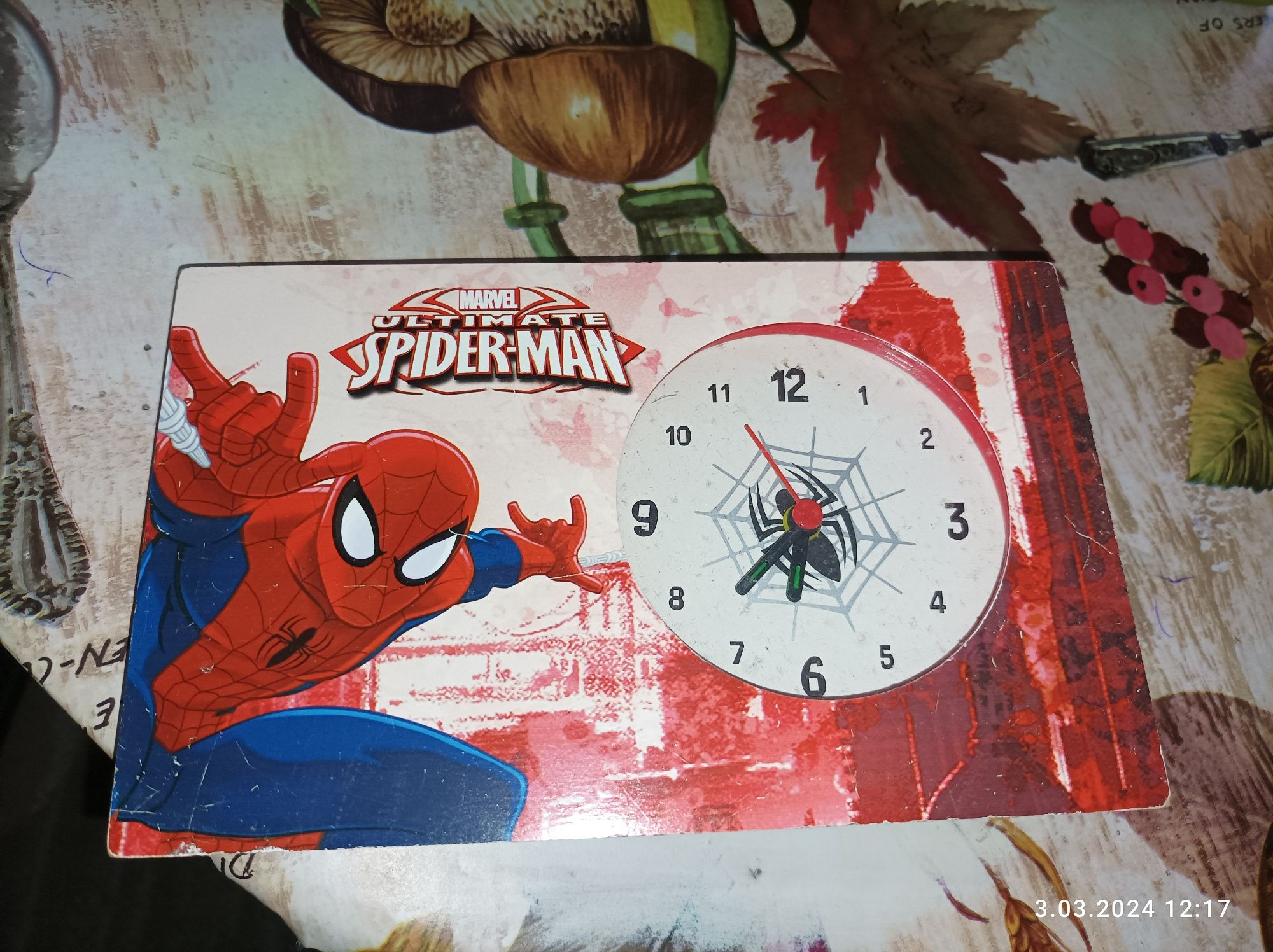 Zegarek dziecięcy Spider -Man